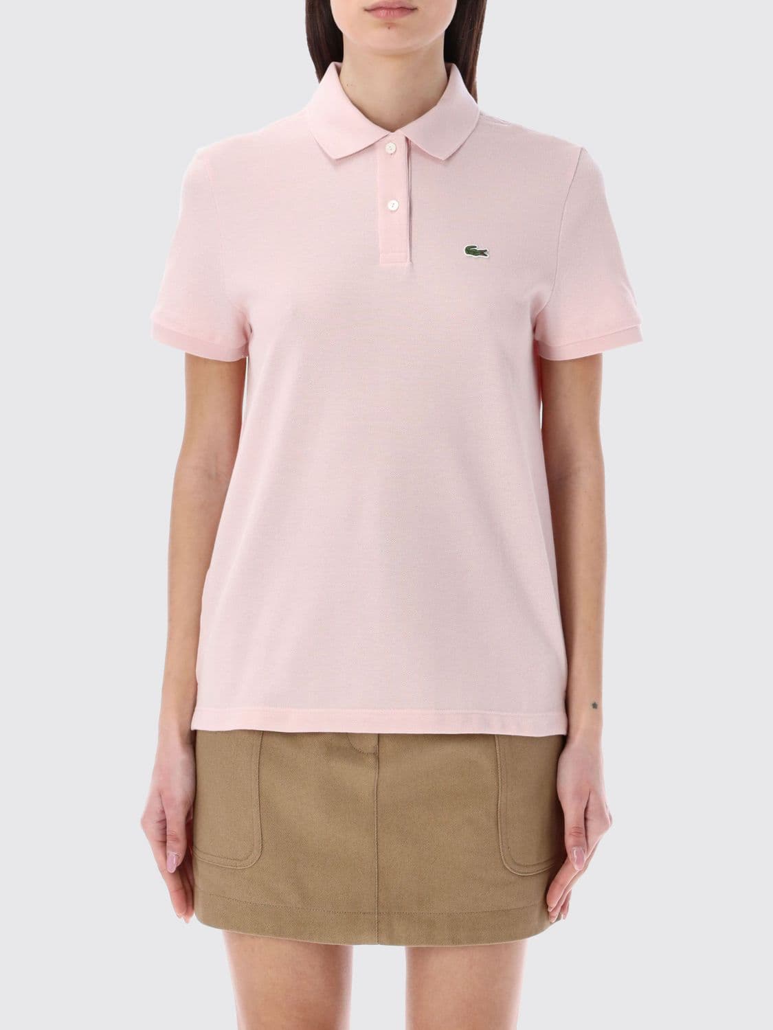 Lacoste Cotton Polo Shirt with Logo