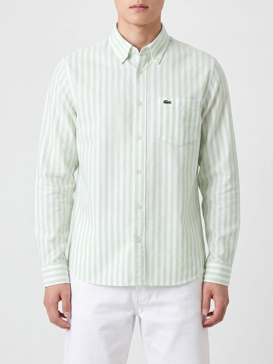 Lacoste Striped Cotton Shirt