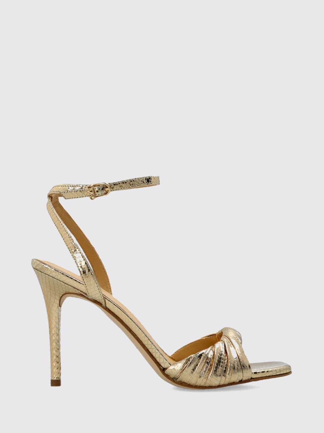 Michael Kors Kiana Sandal in Laminated Python Print Leather · 6