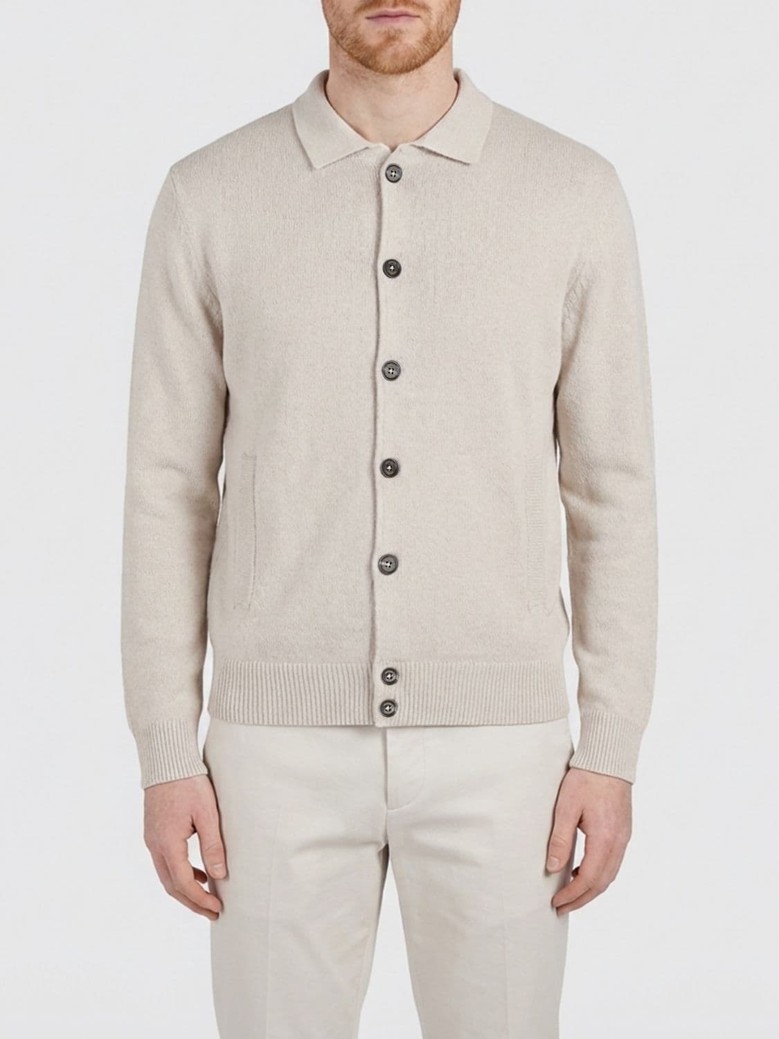 Eleventy Cotton and Silk Cardigan