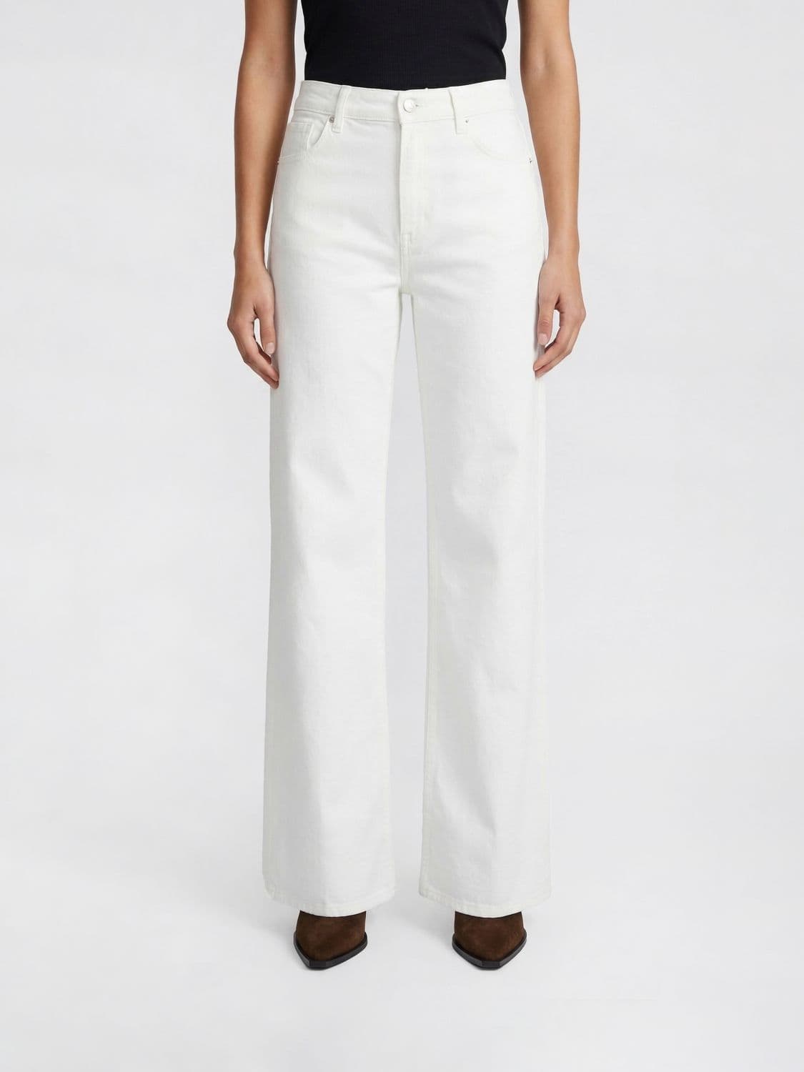 7 For All Mankind Straight Stretch Denim Jeans