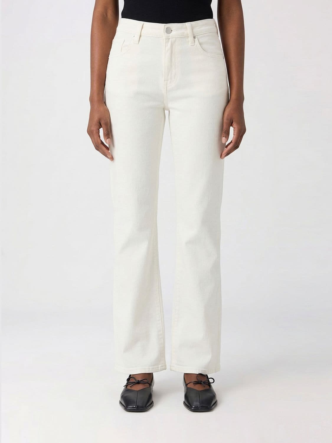 7 For All Mankind Calie Straight Stretch Denim Jeans