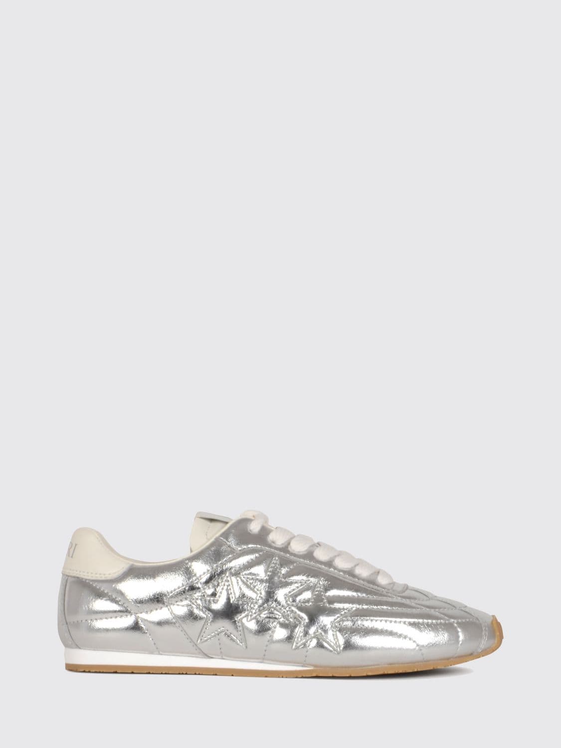 Amiri Pacific Football Slim Quilted Laminated Leather Sneakers