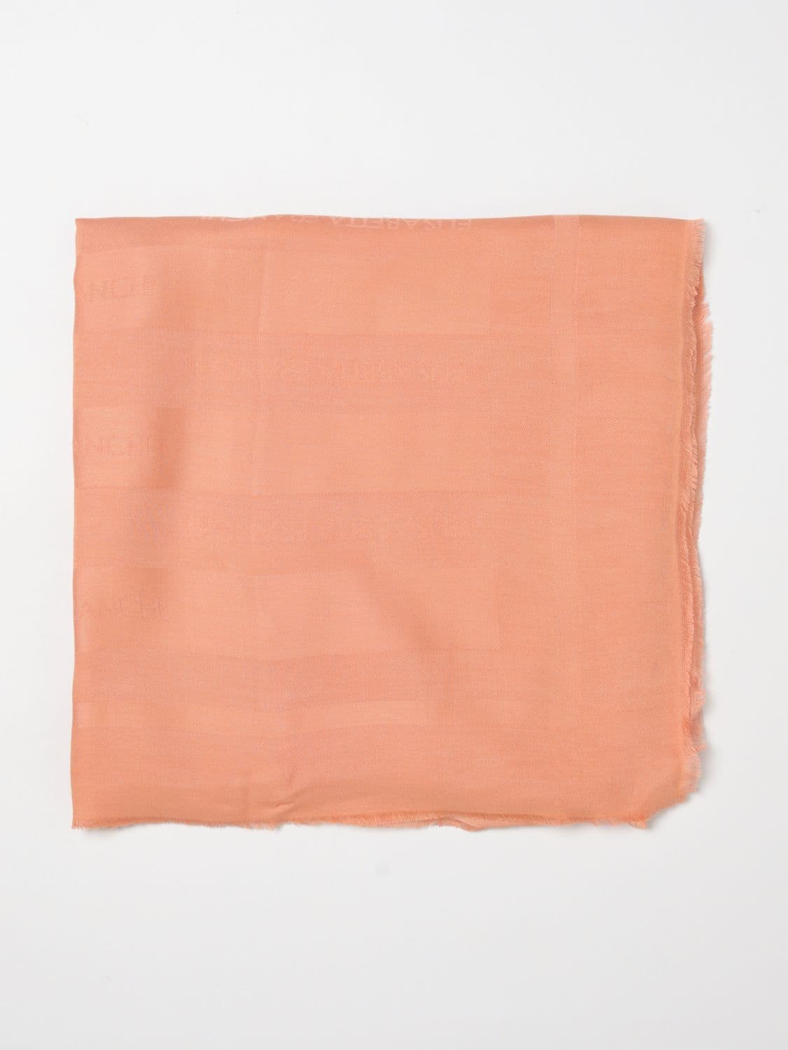 Elisabetta Franchi Viscose Blend Scarf with Jacquard Logo