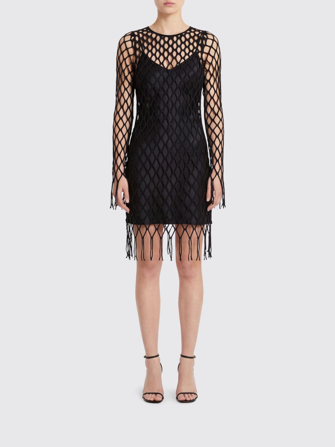 Christopher Esber Perforated Viscose Blend Dress · XS