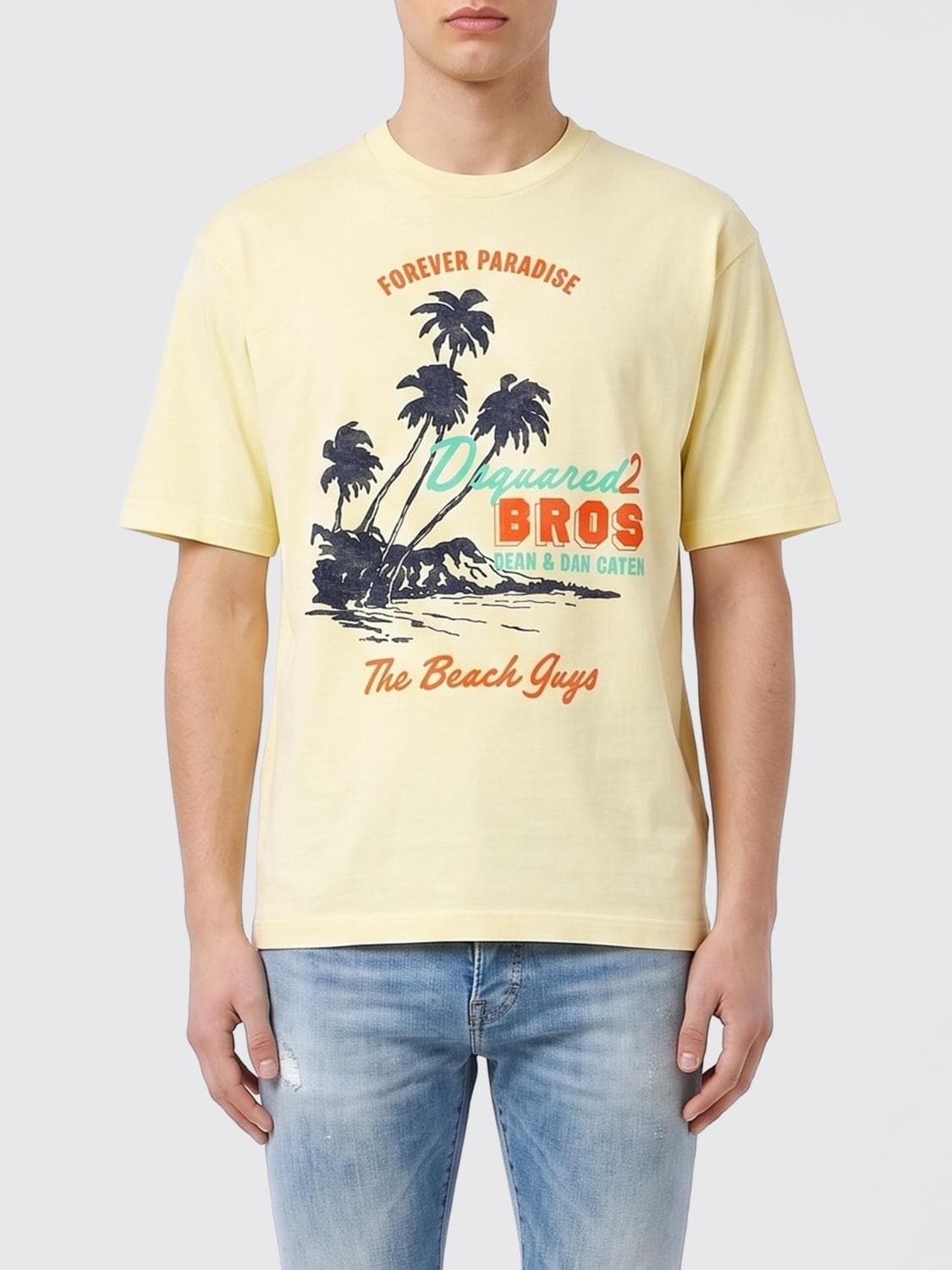 Dsquared2 Cotton T-Shirt with Logo