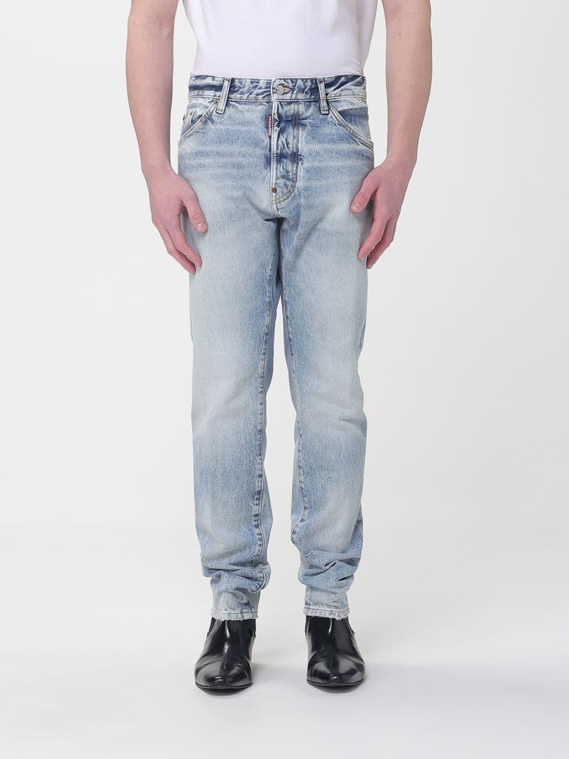 Dsquared2 London Bro Straight Denim Jeans