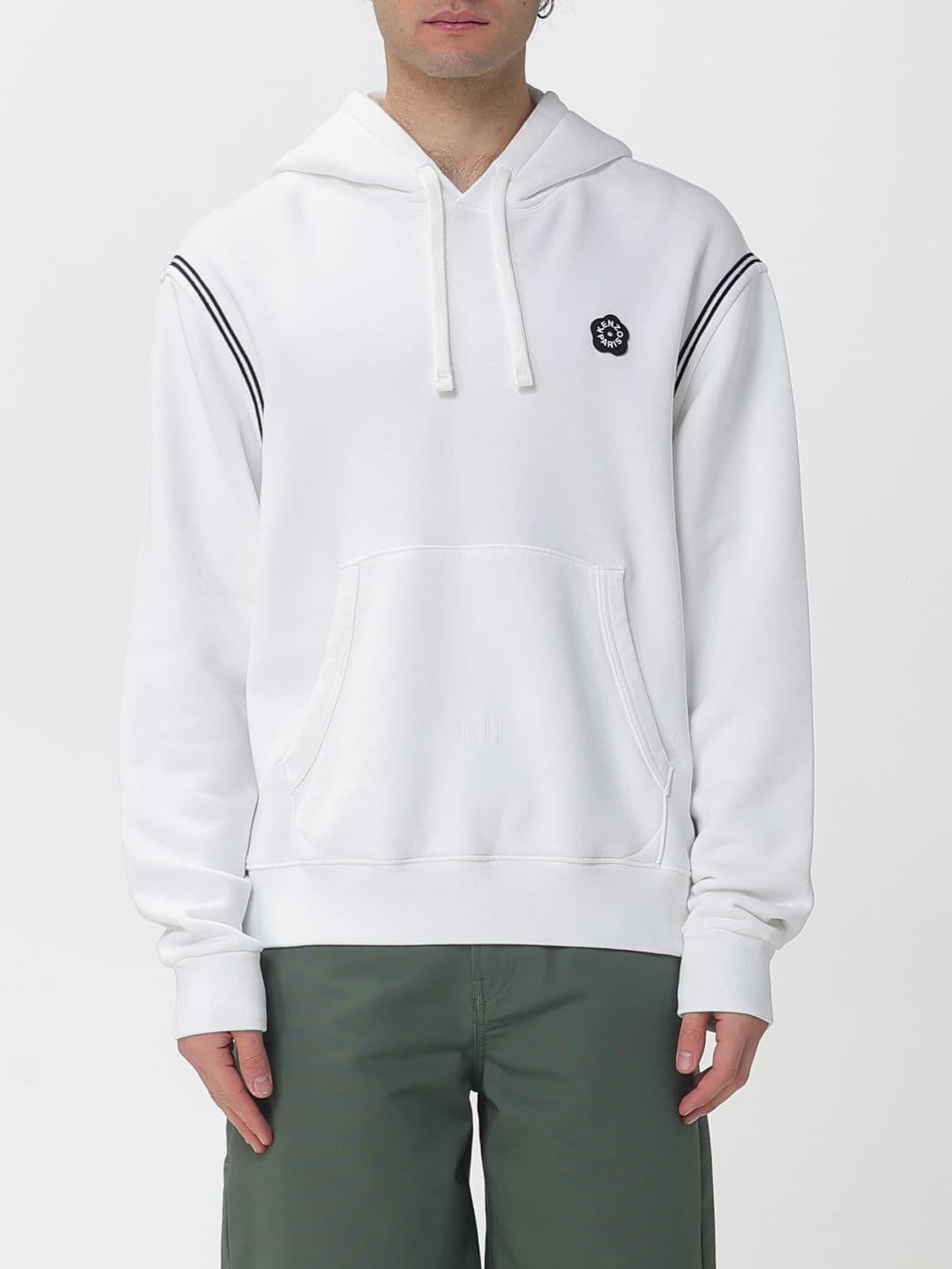 Kenzo Cotton Hoodie with Boke Flower 2.0