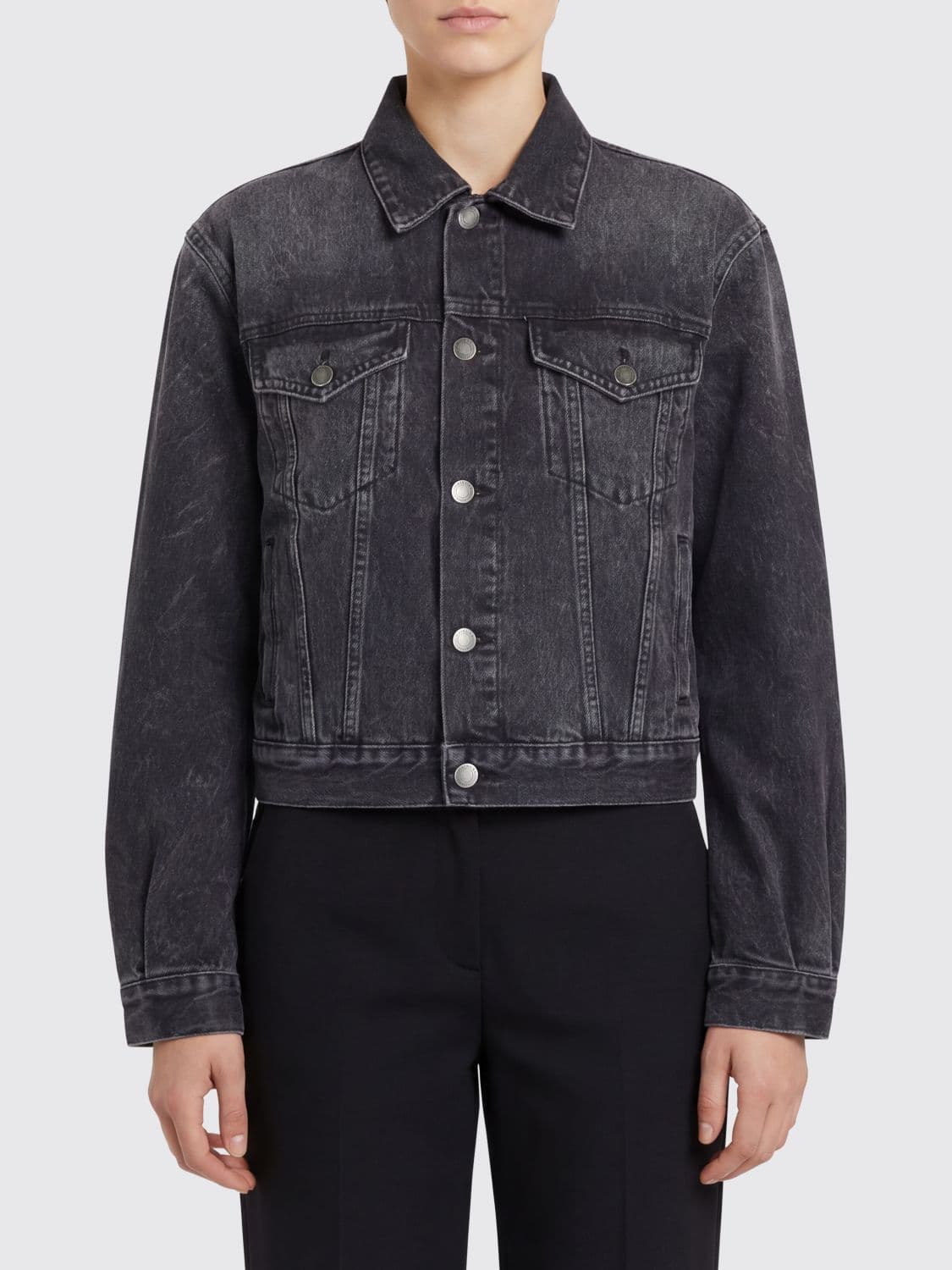 Haikure Cotton Denim Jacket