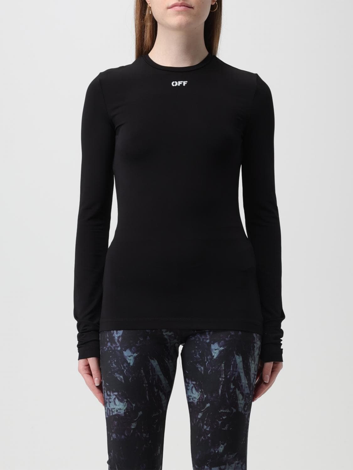 Off-White Technical Stretch Fabric Top
