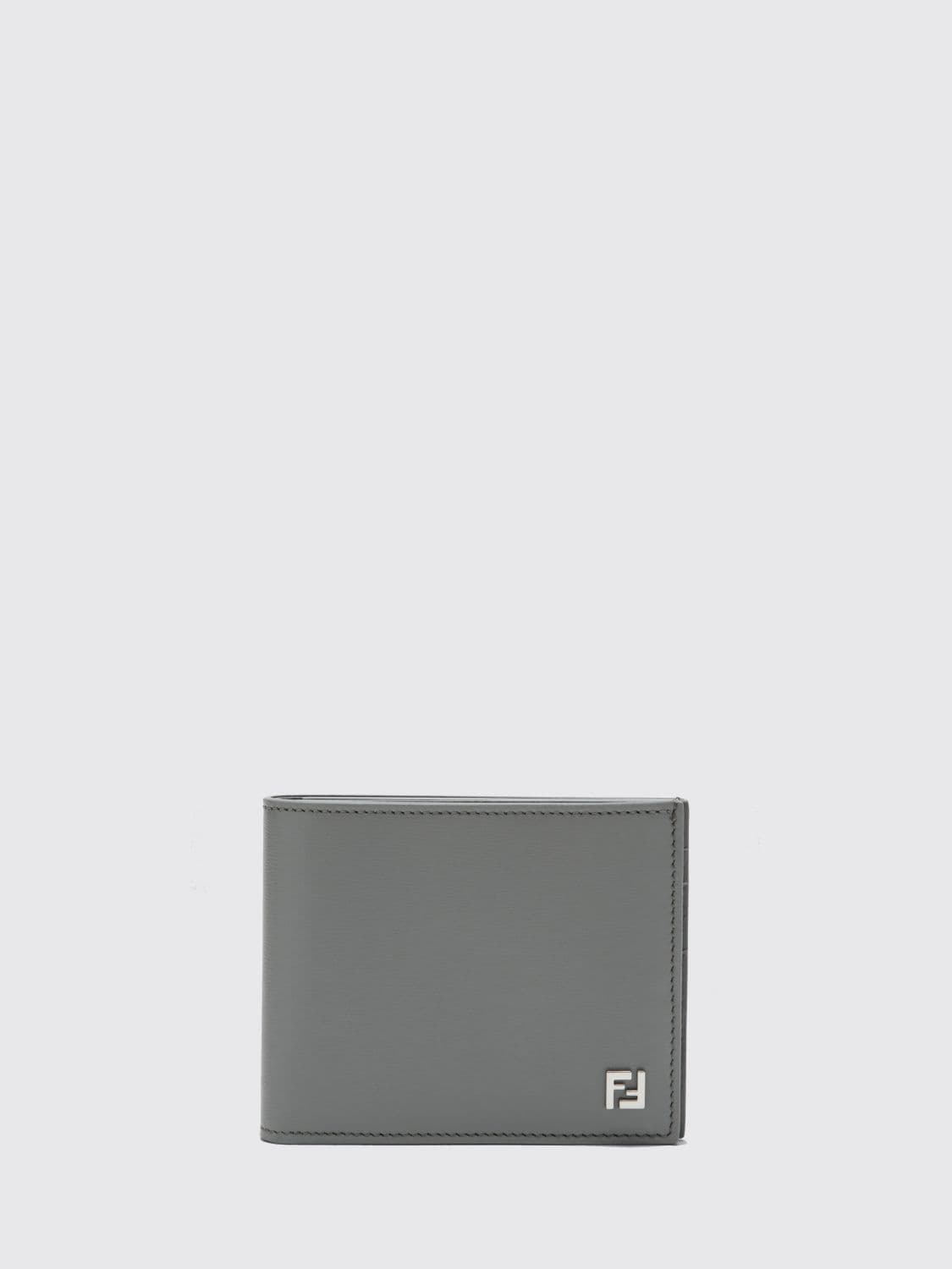 Fendi Squared FF Leather Wallet · OS