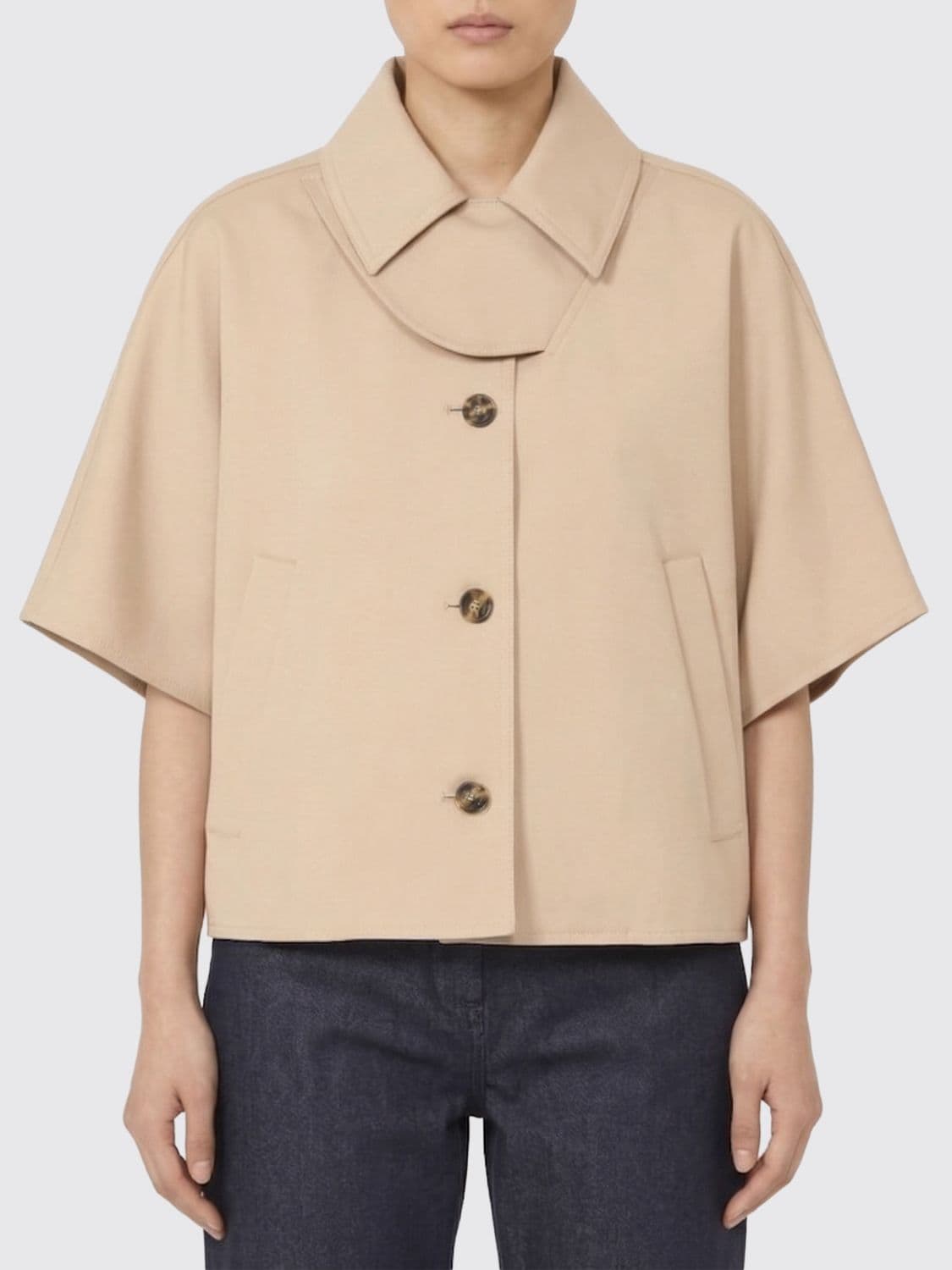 Max Mara Paggio Cotton Cape