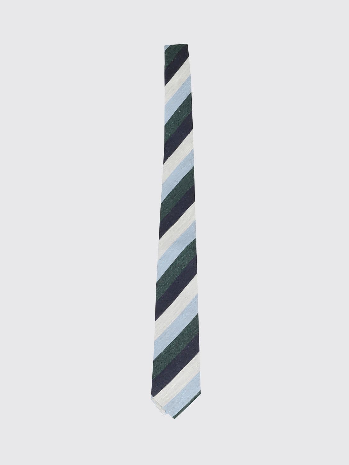 Tagliatore Striped Silk Tie