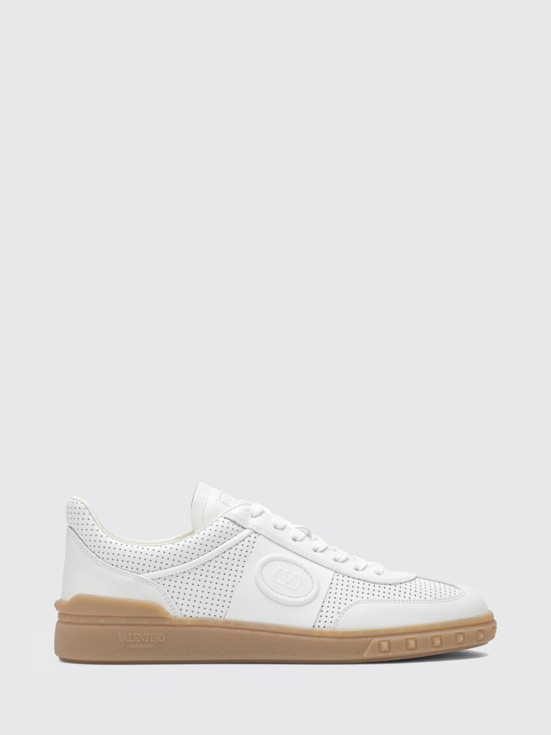 Valentino Garavani Upvillage Perforated Nappa Leather Sneakers