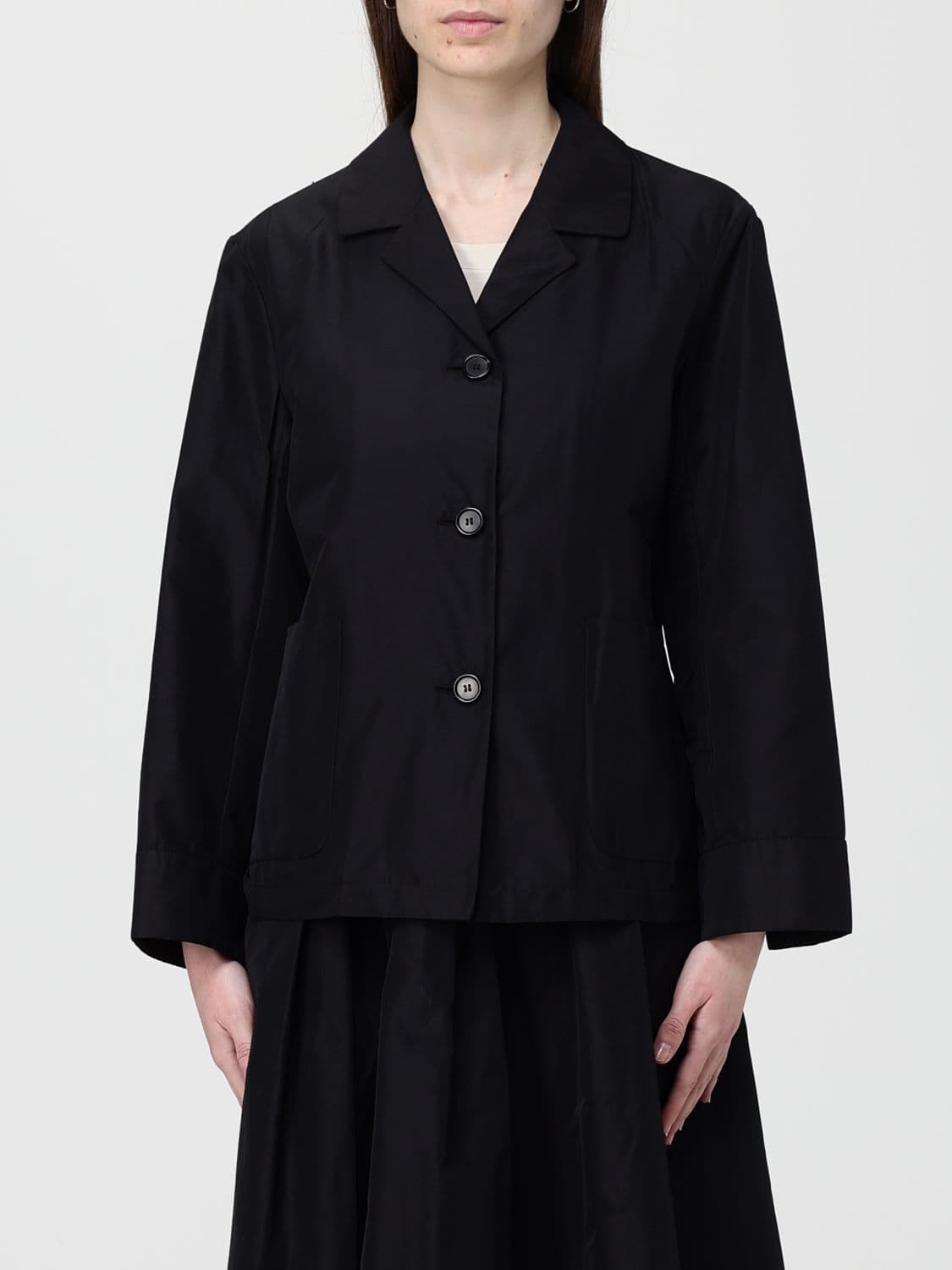 's Max Mara Nina Single Breasted Blazer in Cotton Blend
