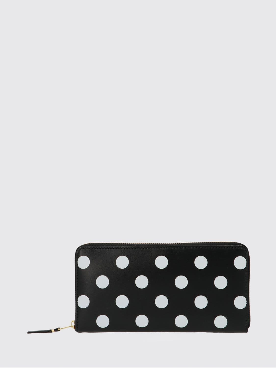 Comme Des Garçons Wallet Polka Dot Calf Leather Wallet