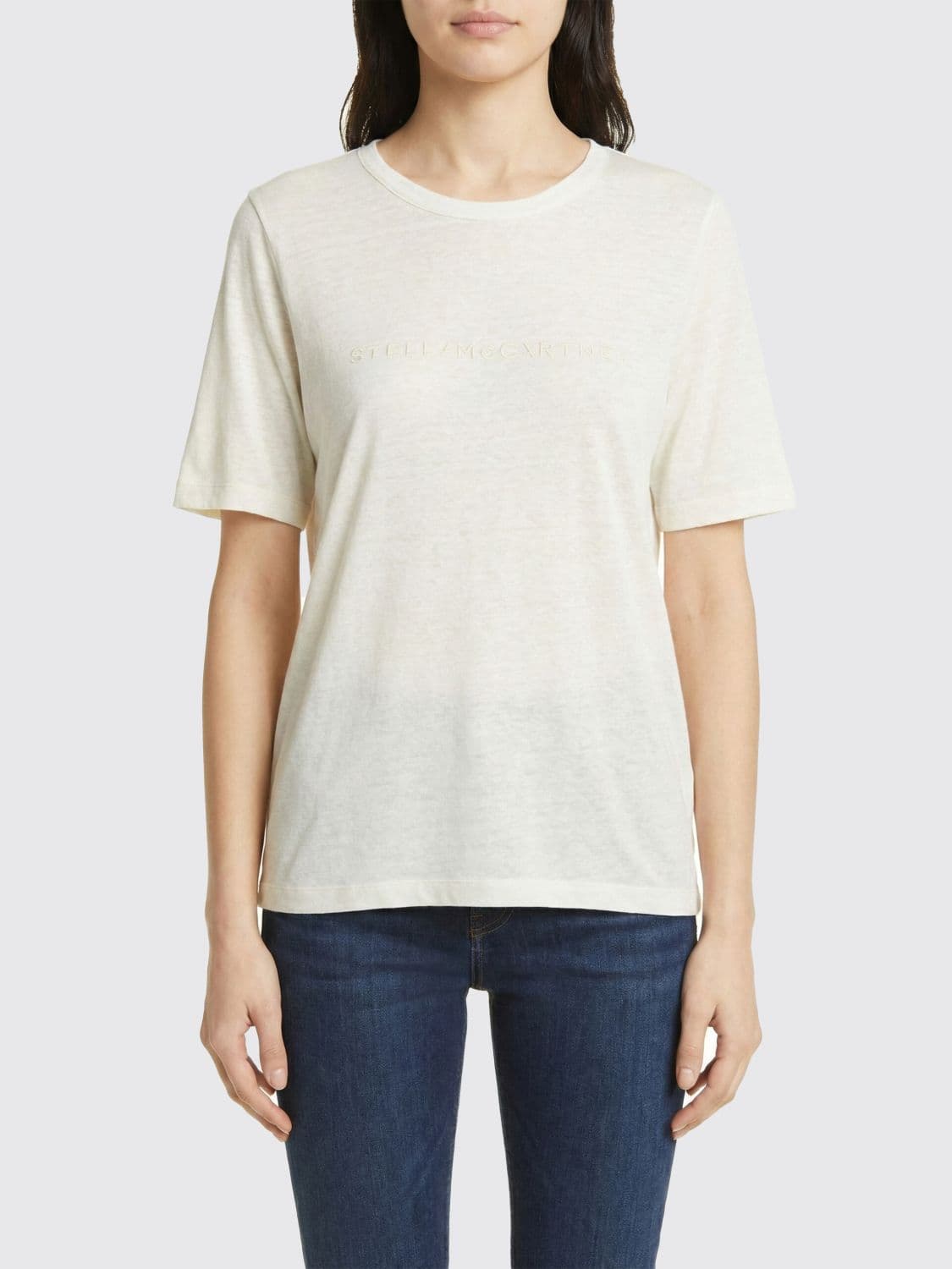 Stella Mccartney Linen Blend T-Shirts