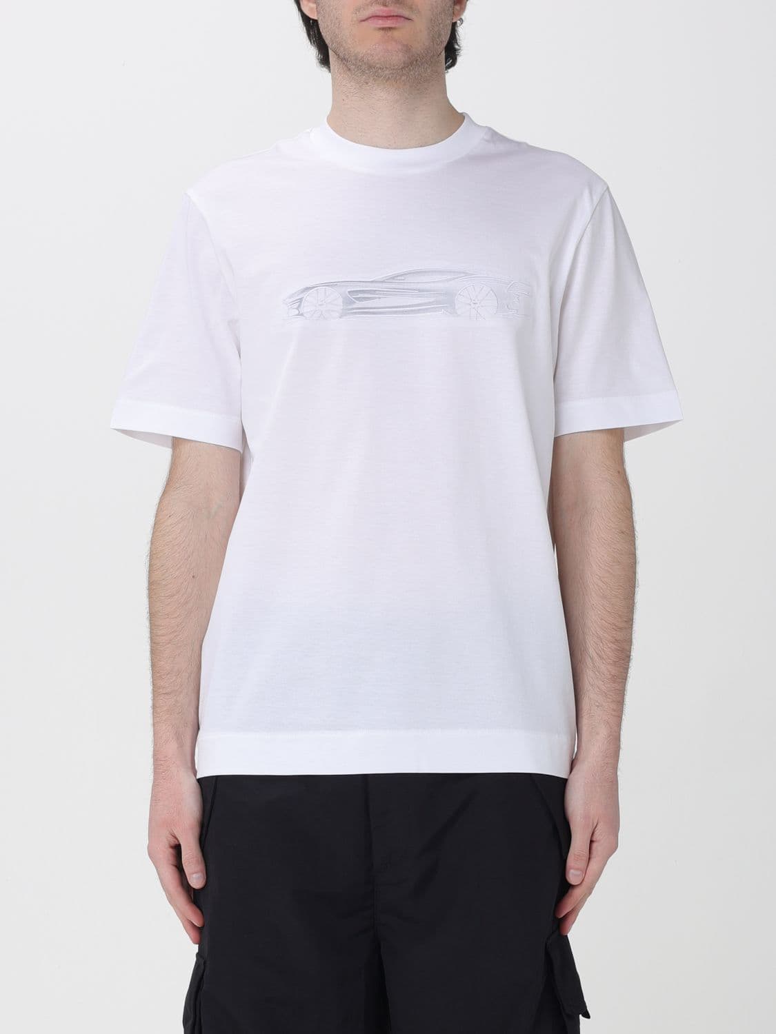 Boss Cotton T-shirt with Logo