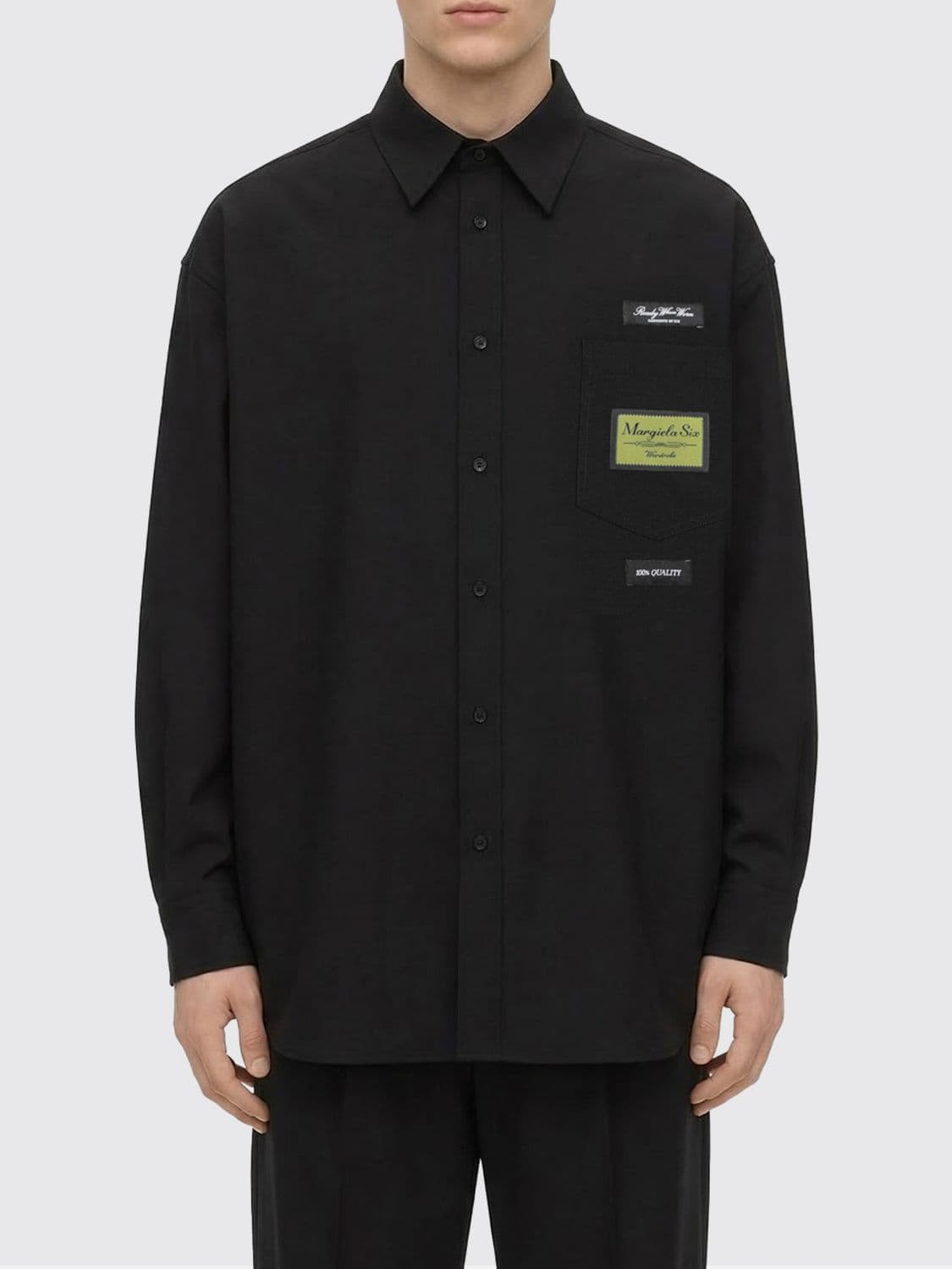Mm6 Maison Margiela Shirt in Wool Blend
