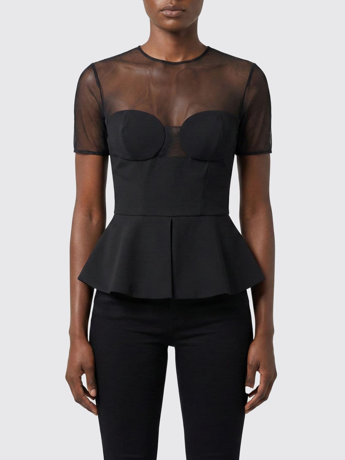 Nensi Dojaka Virgin Wool Blend Top