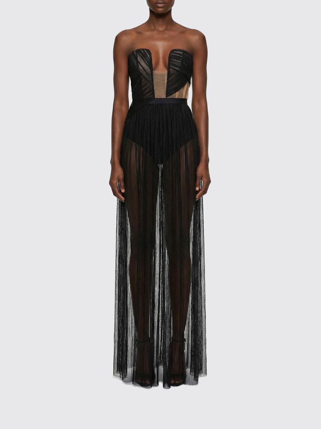 Nensi Dojaka Sculptural Tulle Dress