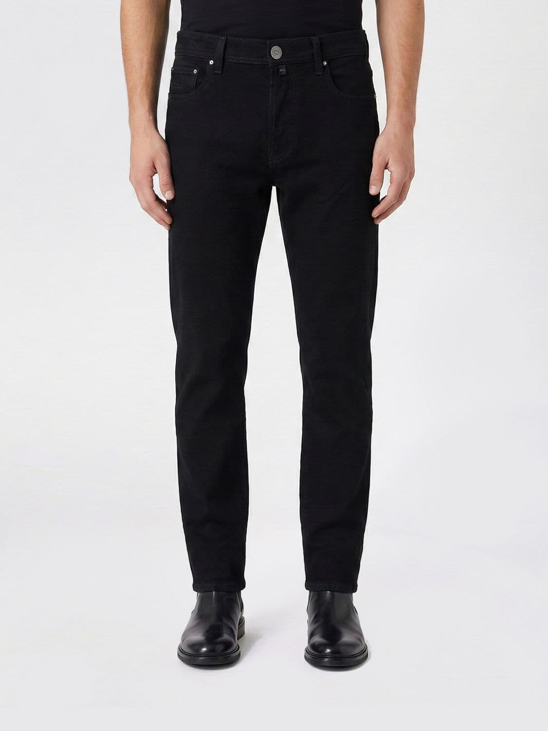 Jacob Cohen Straight Stretch Denim Jeans