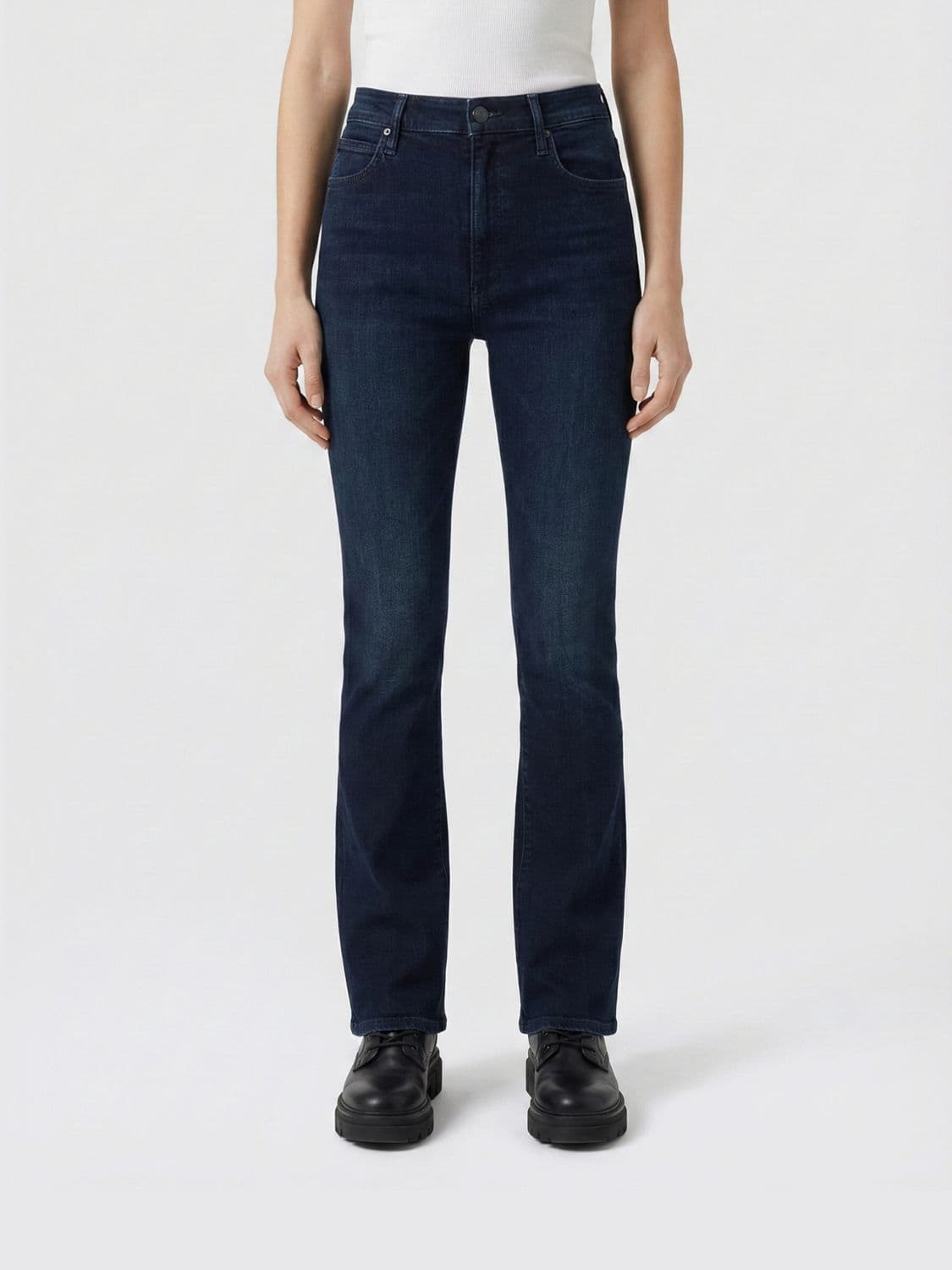 Mother Slim Fit Denim Jeans