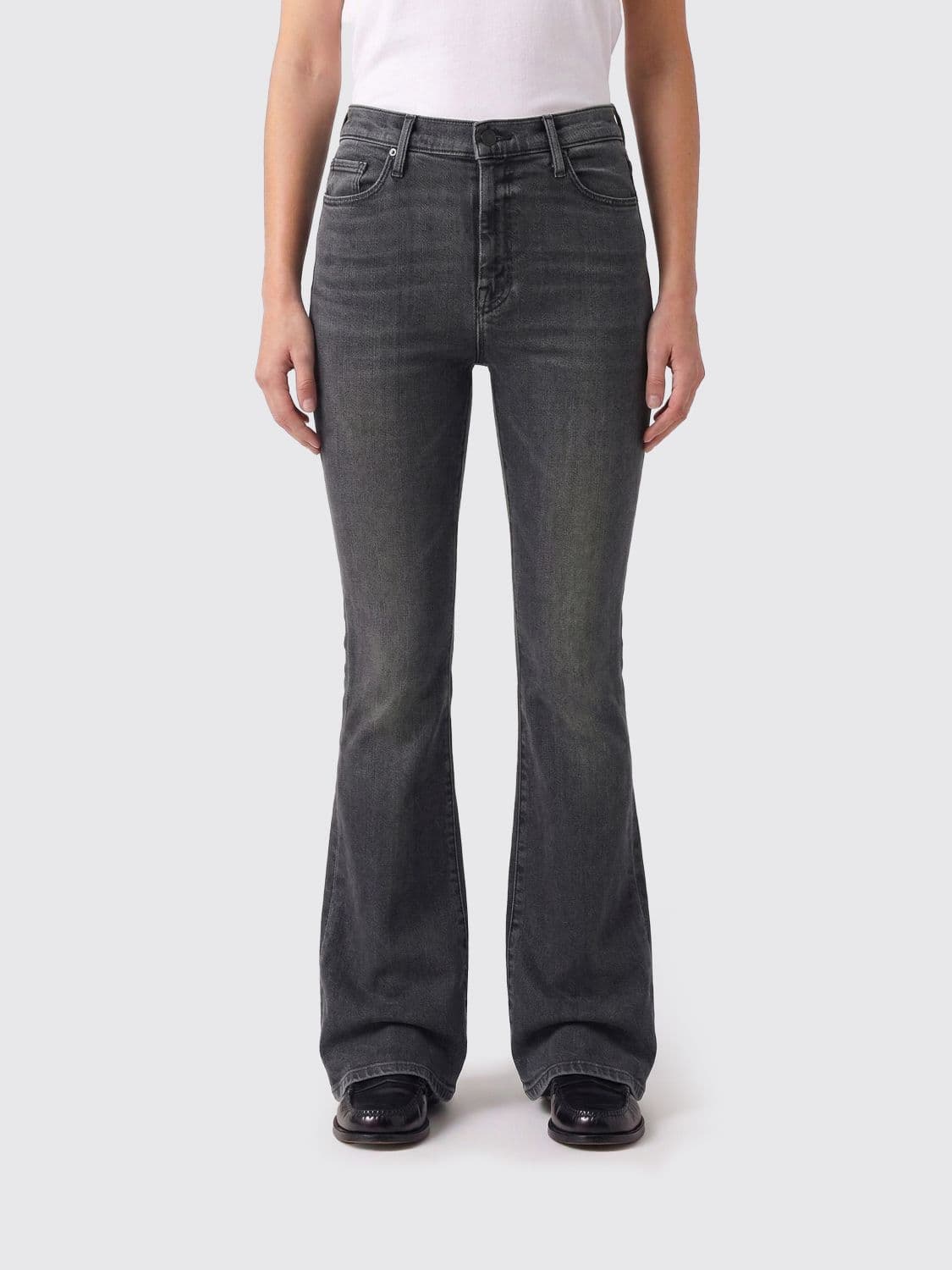Mother The Weekender Cotton Denim Jeans