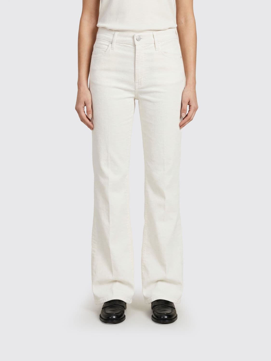 Mother The Kik It Straight Stretch Denim Jeans