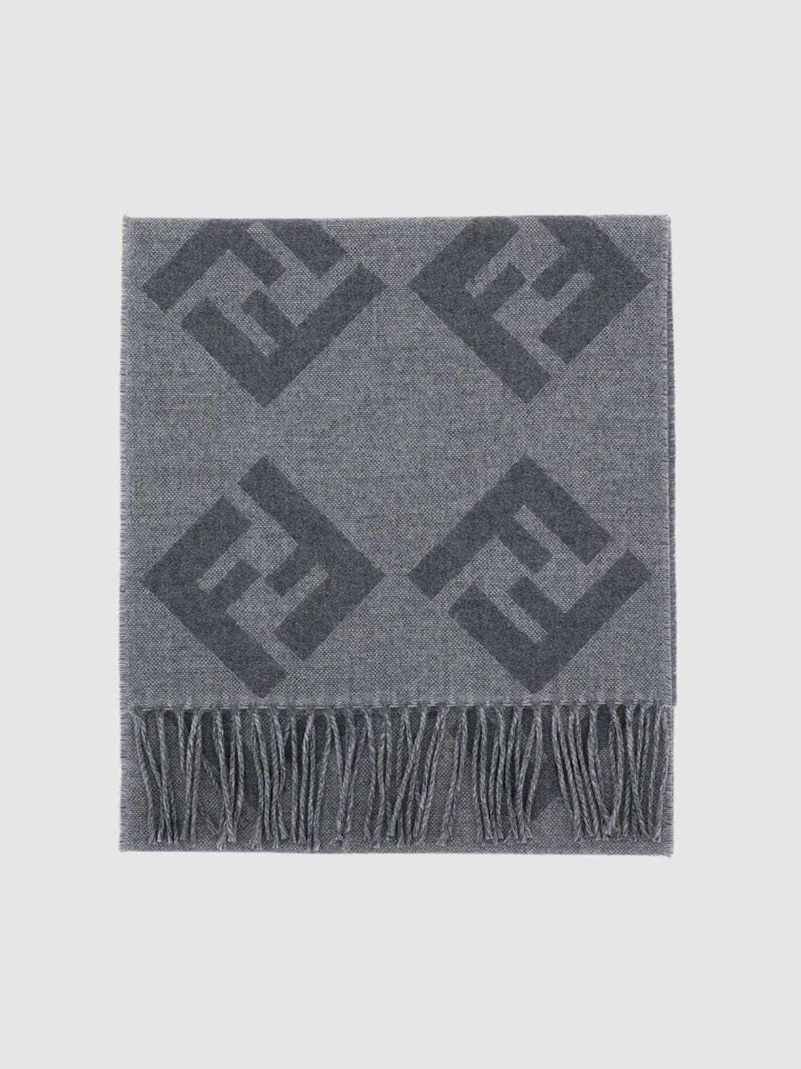 Fendi FF All-Over Monogram Wool Scarf
