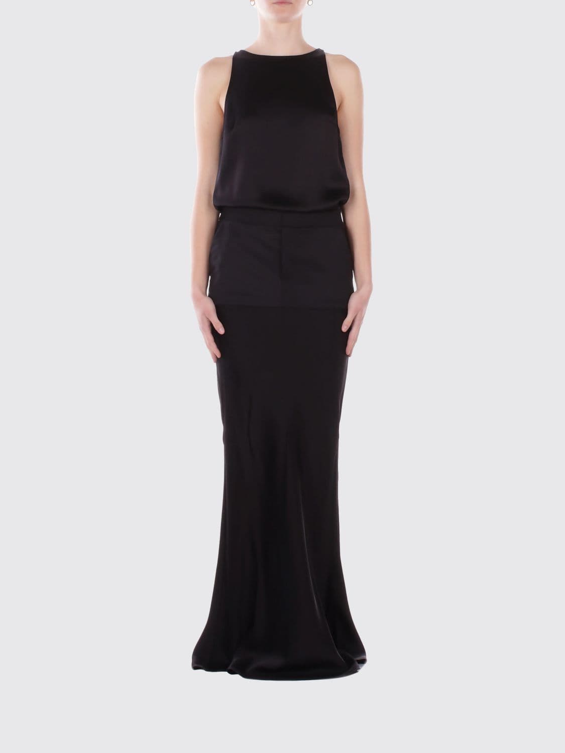 Dondup Long Satin Dress · 42