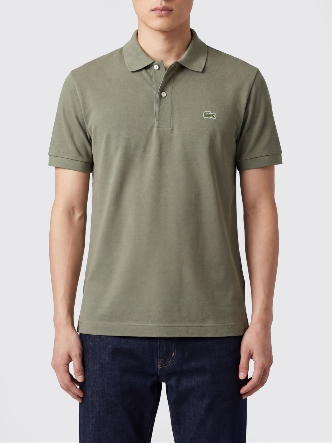 Lacoste Cotton Polo Shirt with Logo · 3