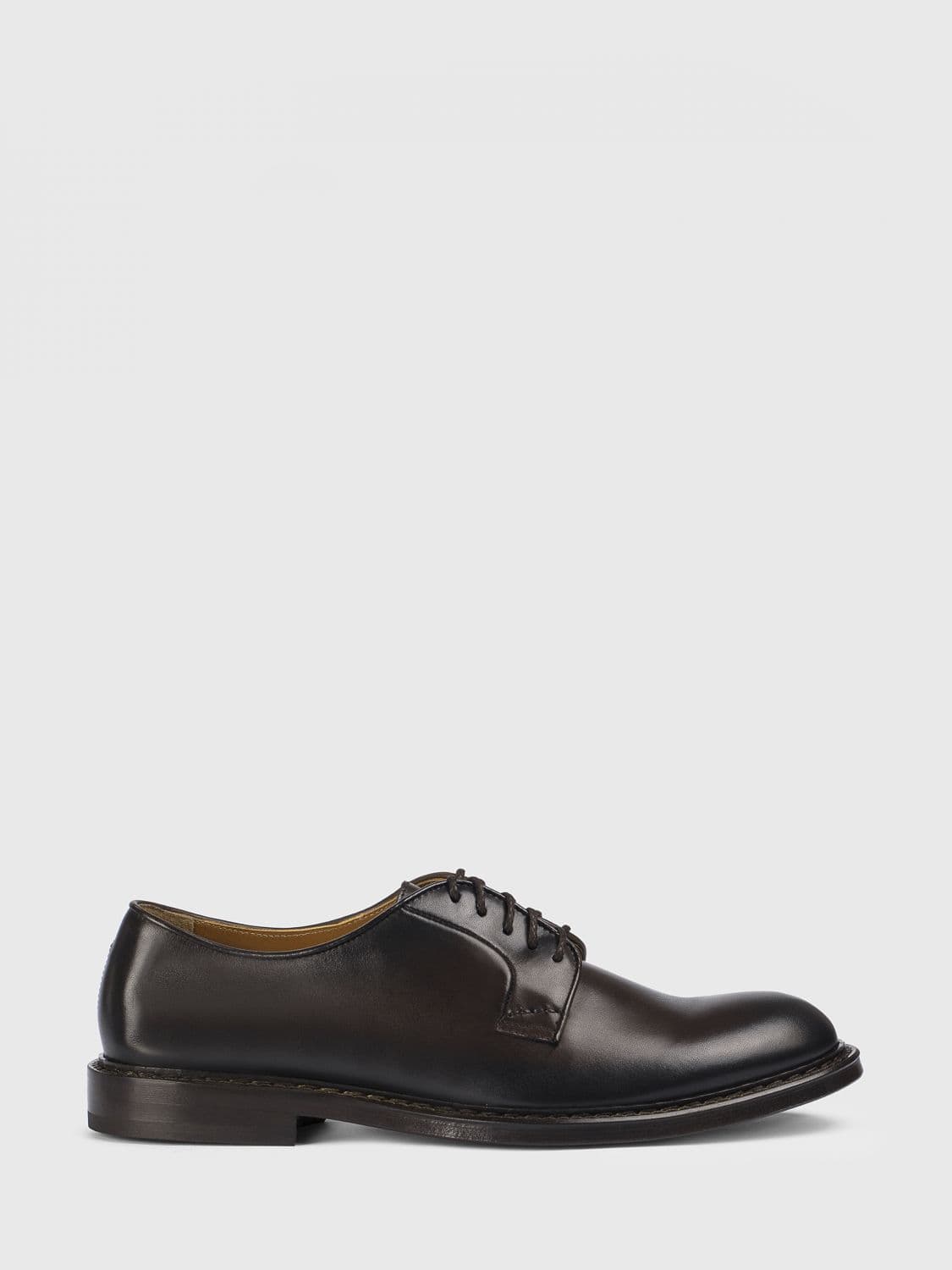 Doucal's Leather Derby Shoes