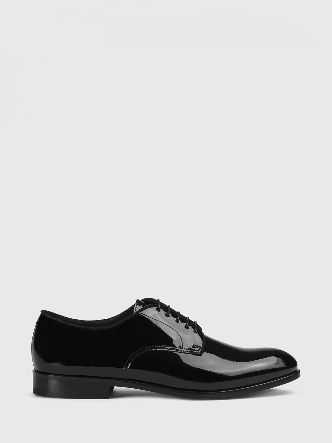 Doucal's Patent Leather Oxford Shoes