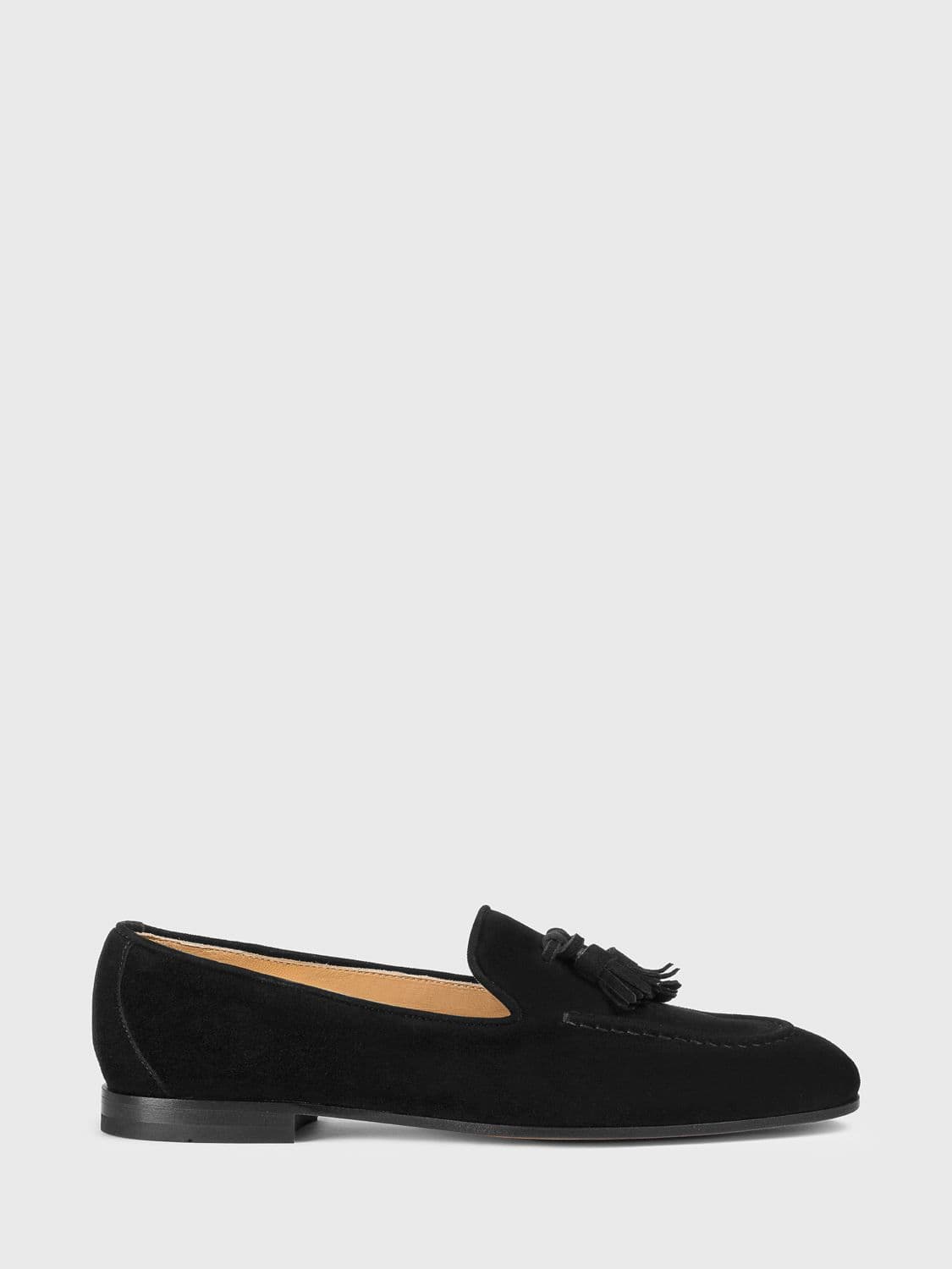 Doucal's Suede Loafers with Tassels