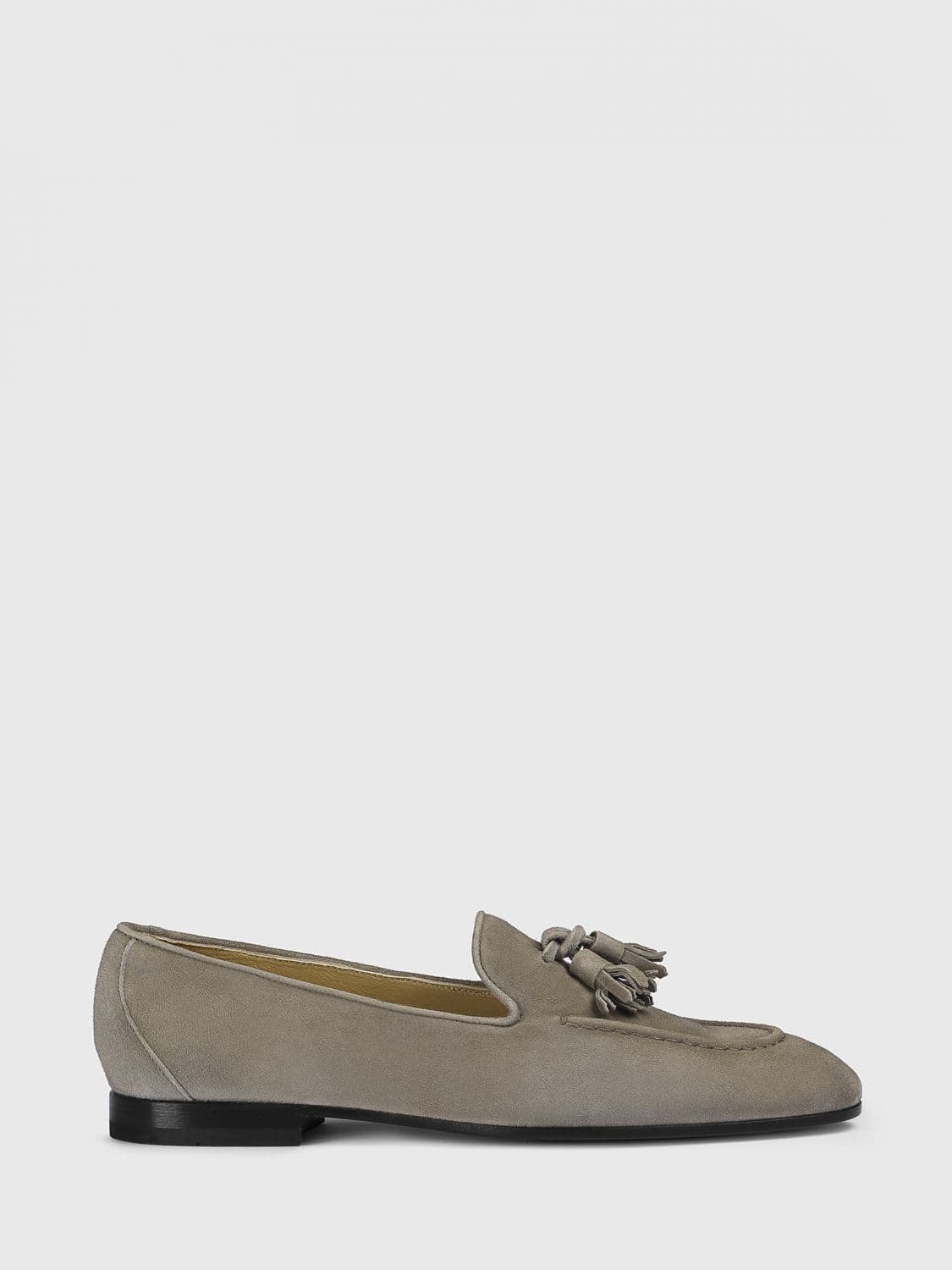 Doucal's Suede Loafers with Tassels