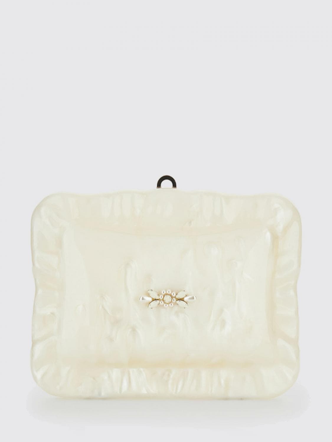 Simone Rocha Marbled Resin Clutch · OS