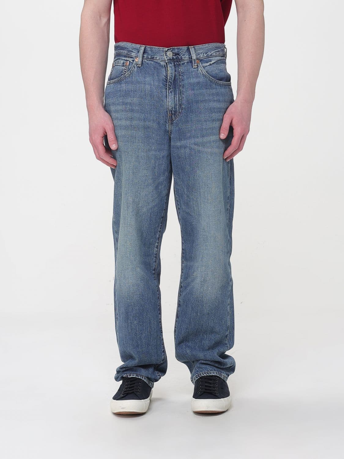Levi's Cotton Denim Palazzo Jeans