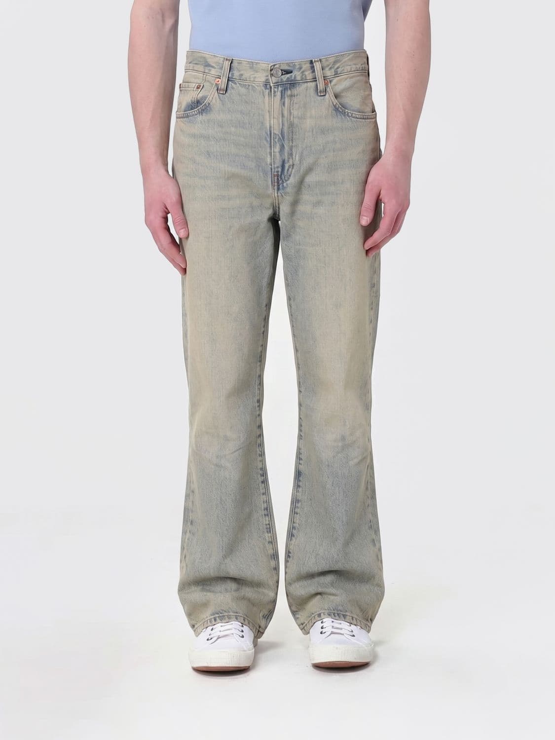 Levi's Cotton Denim Palazzo Jeans · 36