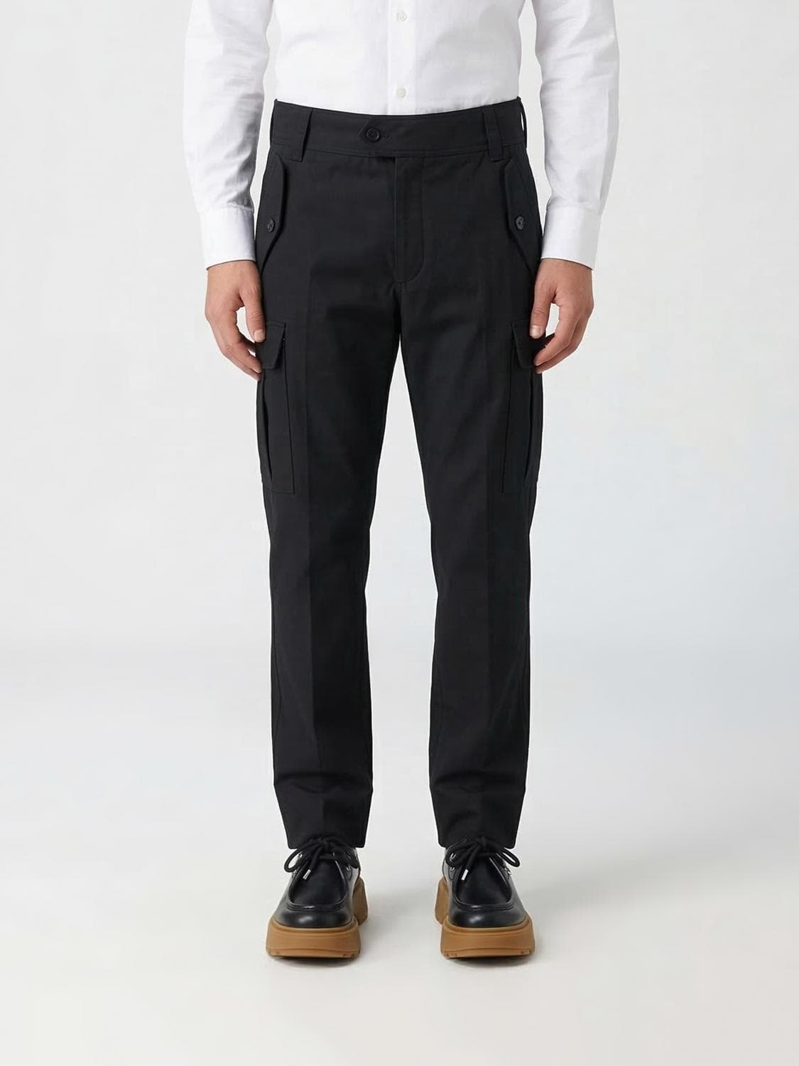 Mcqueen Cotton Cargo Trousers