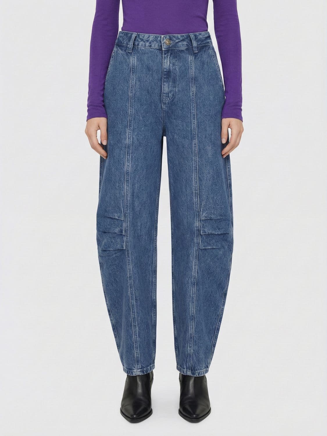 Rotate Organic Denim Baggy Jeans