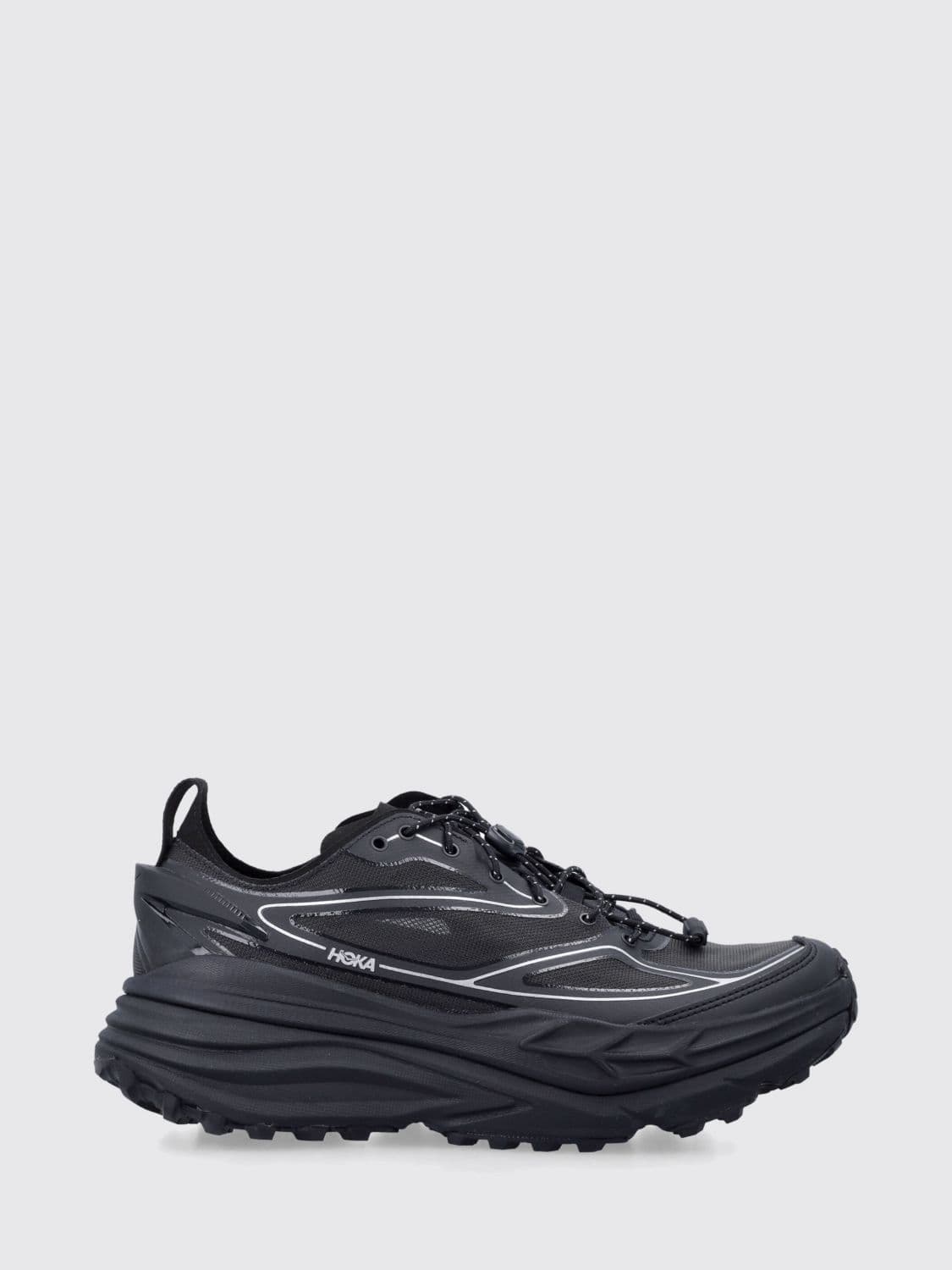Hoka Stinson One7 Translucent Monomesh Sneakers