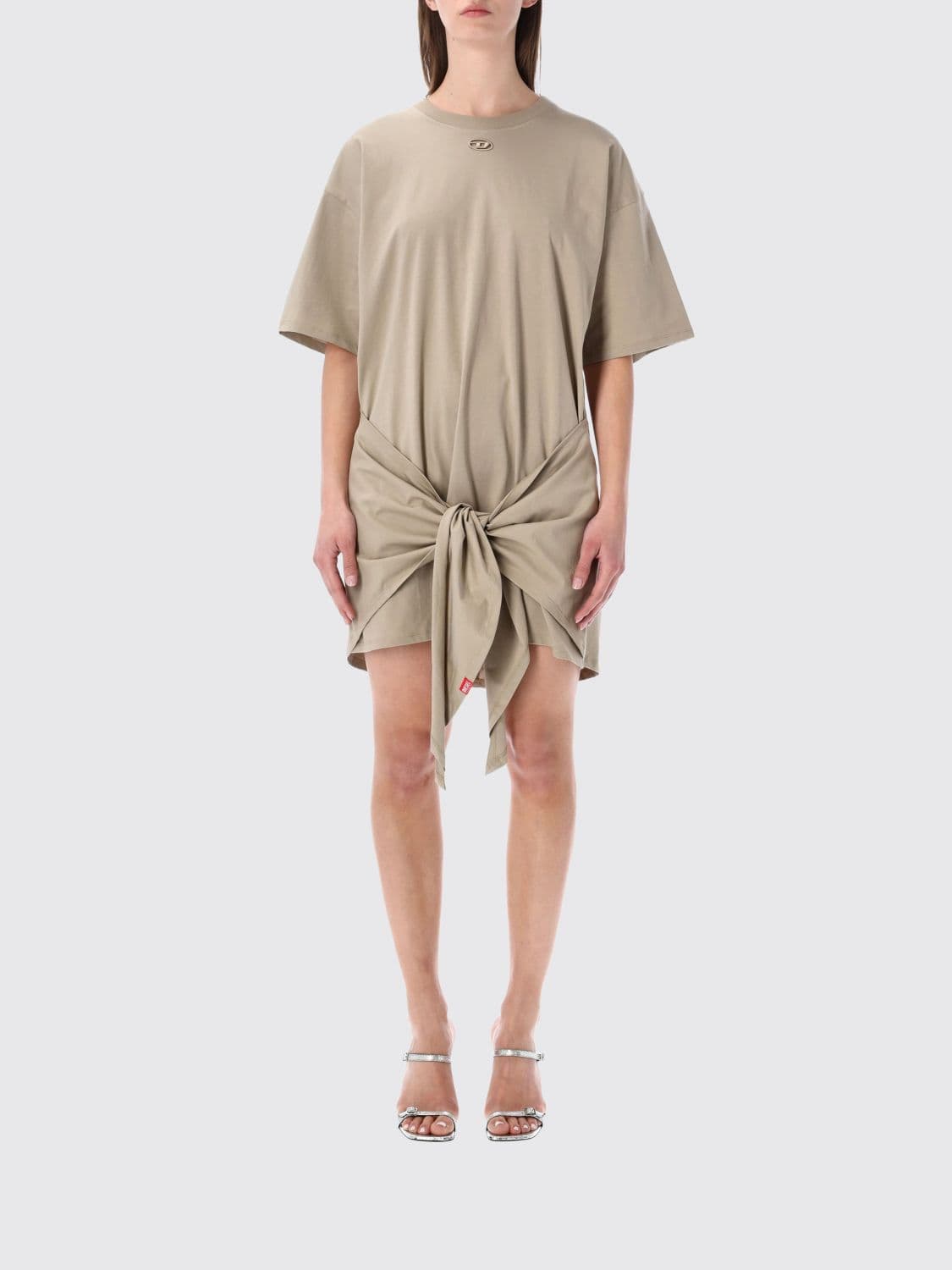 Diesel D-Eivor Cotton T-Shirt Dress