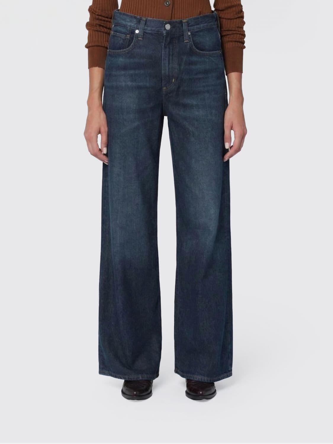 Citizens Of Humanity Denim Wide Leg Jeans · 30