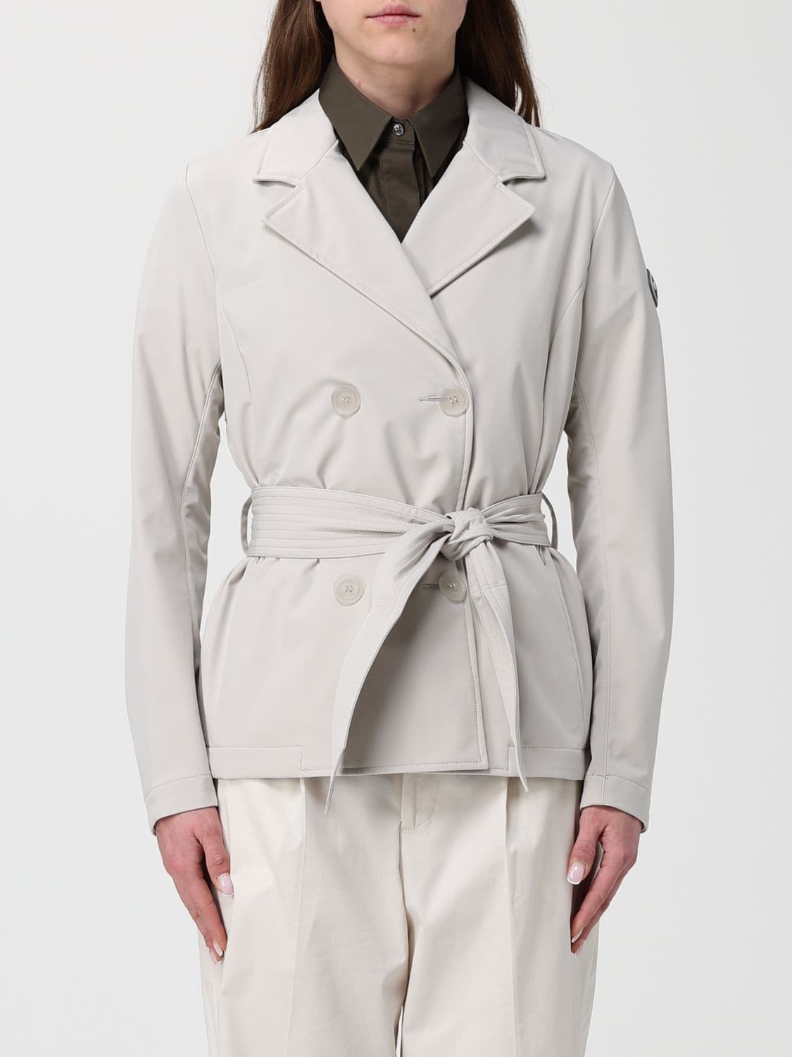 Colmar Double-Breasted Polyester Trench Coat