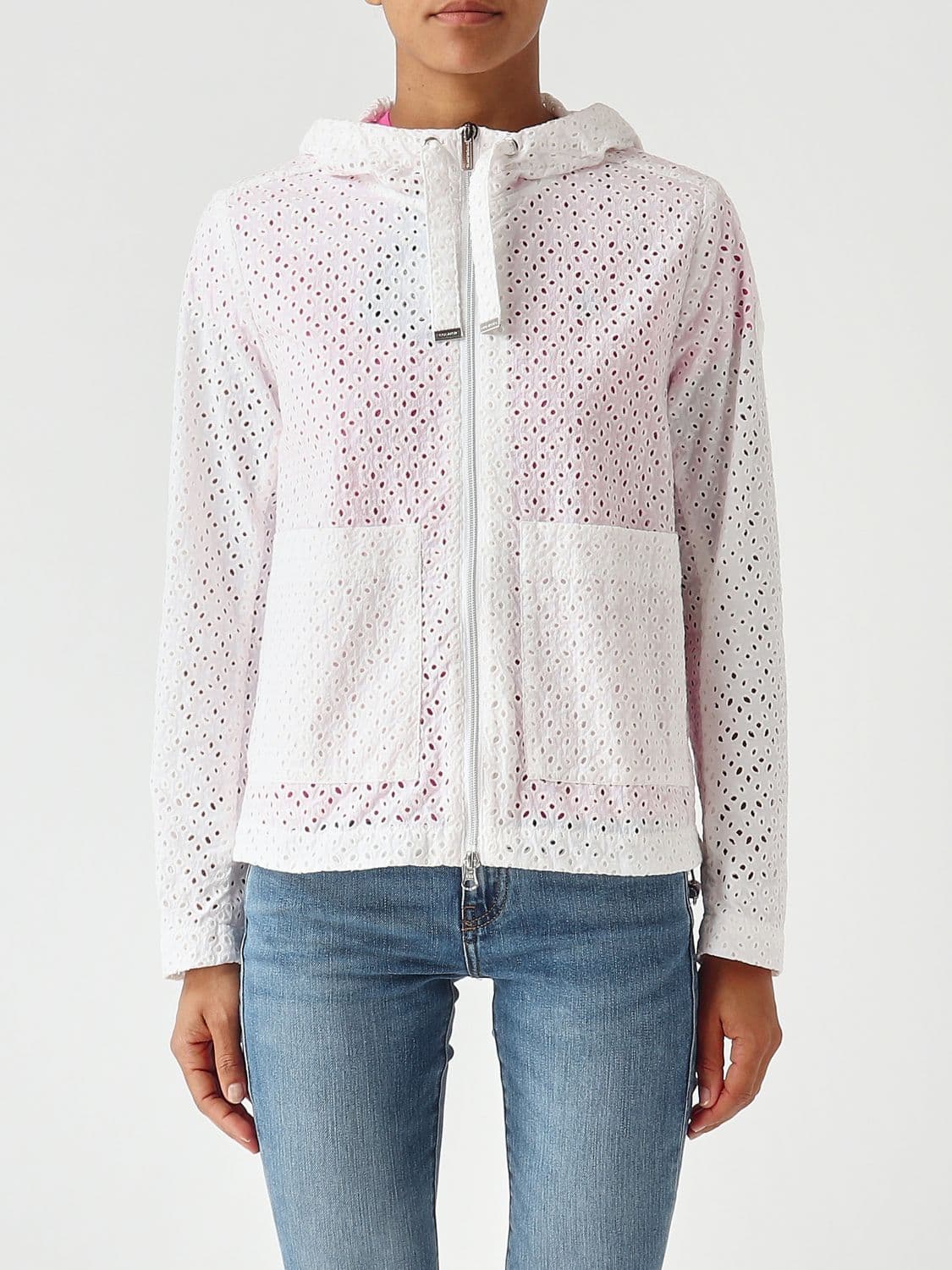 Colmar Blooming Perforated Fabric Jacket
