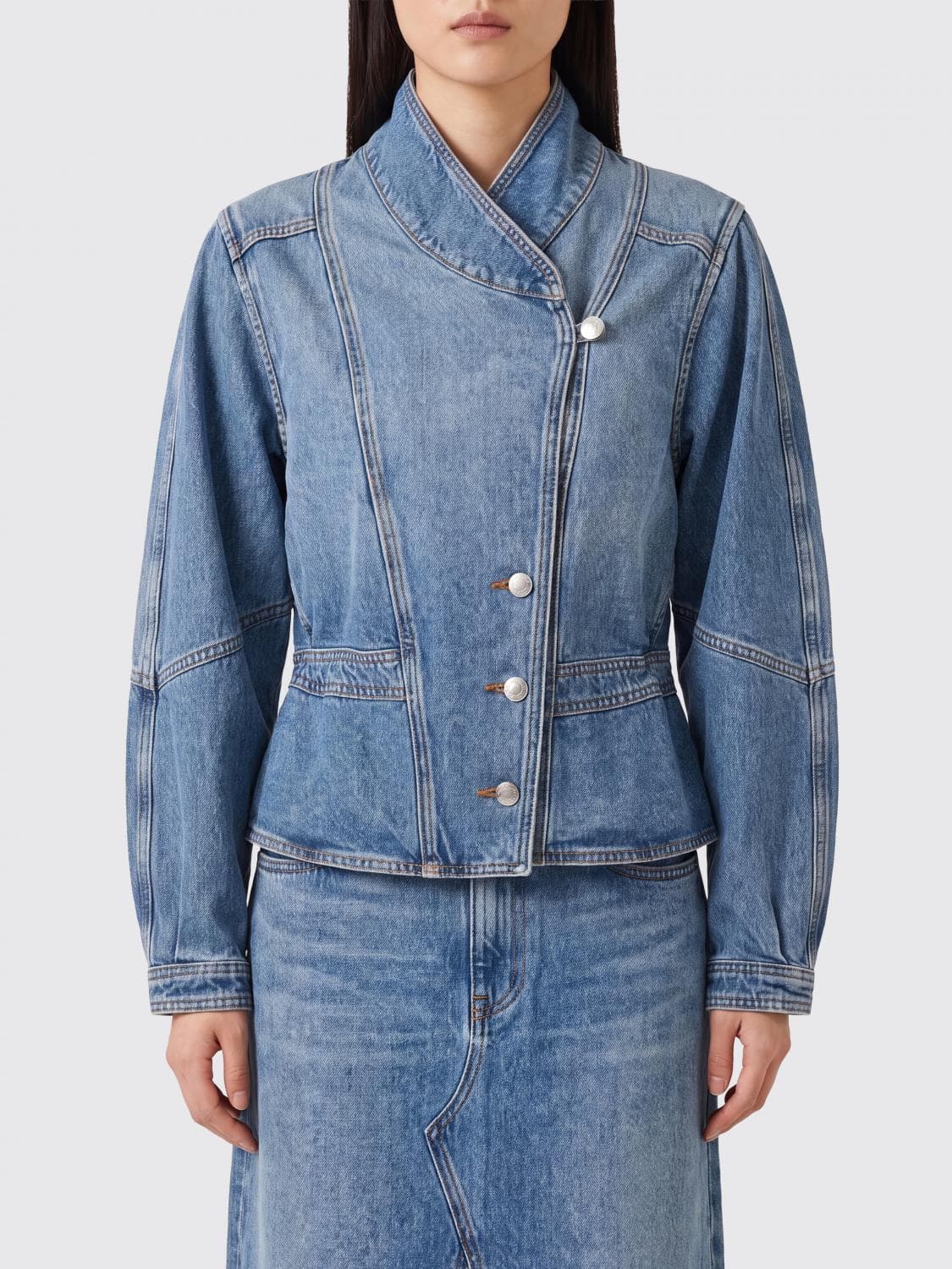 Isabel Marant Etoile Jacket Woman color Blue