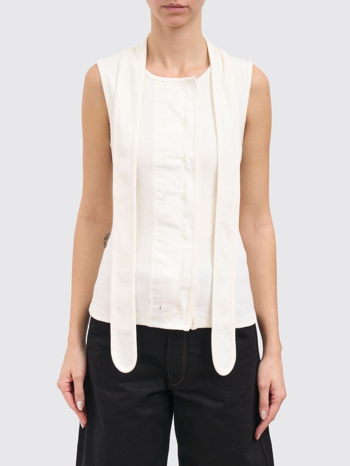 Lemaire Cotton Blend Top