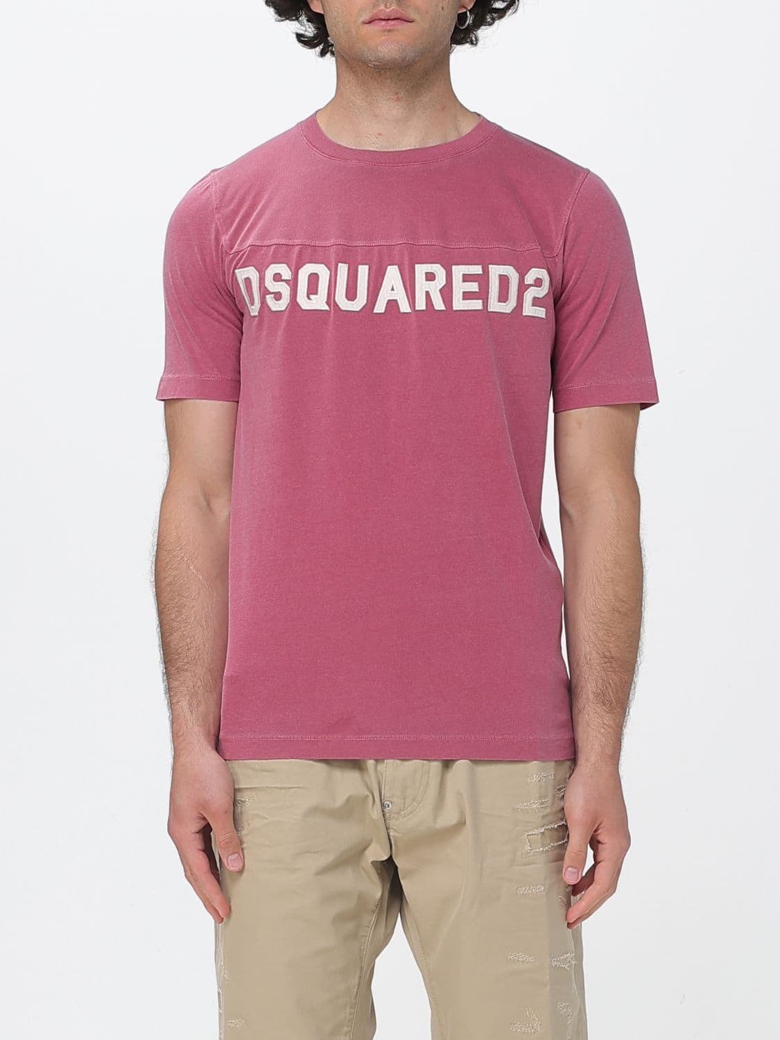 Dsquared2 Cotton T-Shirt with Logo · XL
