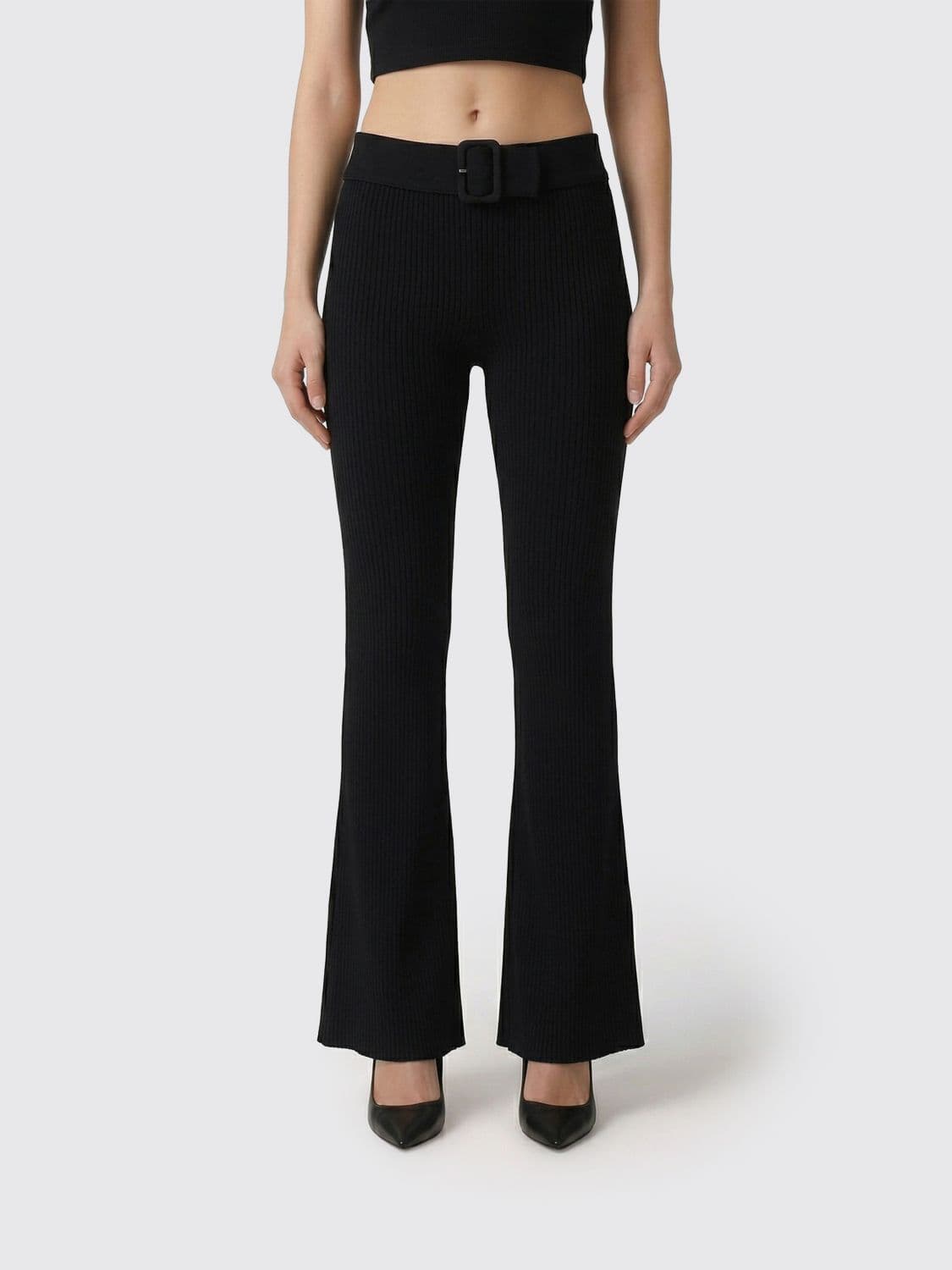 Courrèges Knitted Flared Trousers
